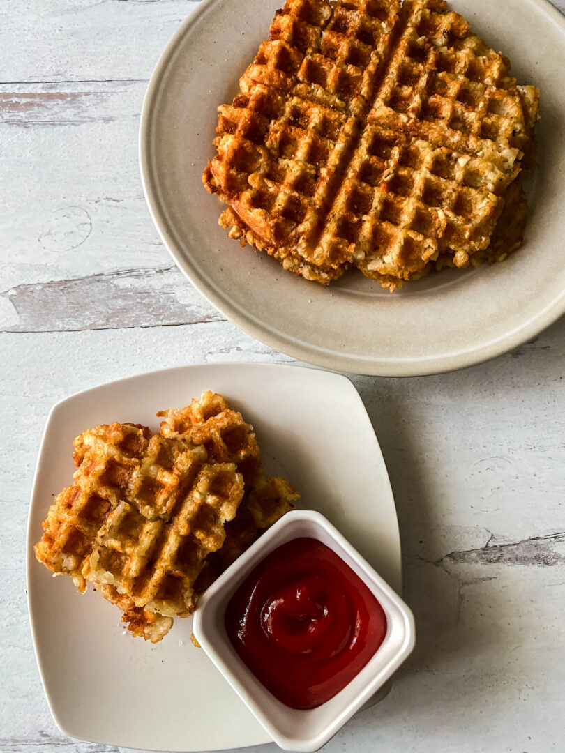 Tater Tot Waffles - The Organized Mom